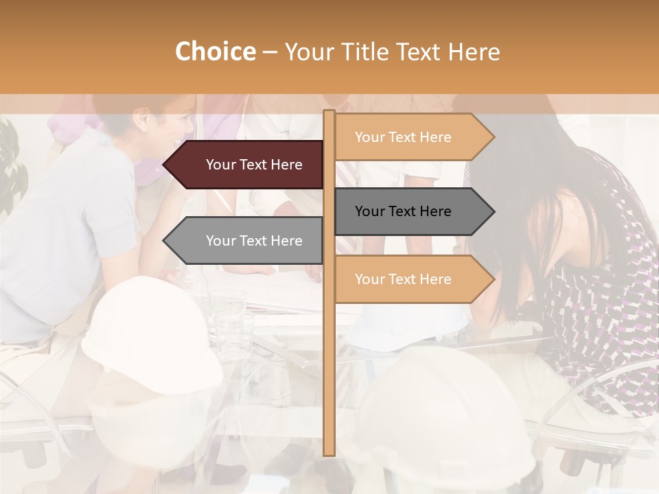 Success Worker People PowerPoint Template