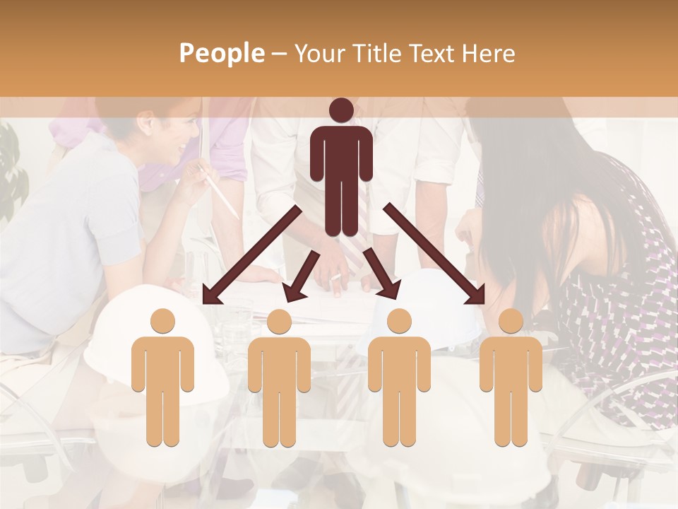 Success Worker People PowerPoint Template