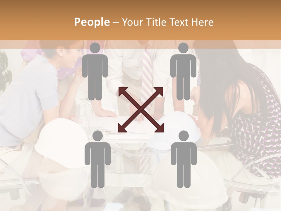 Success Worker People PowerPoint Template