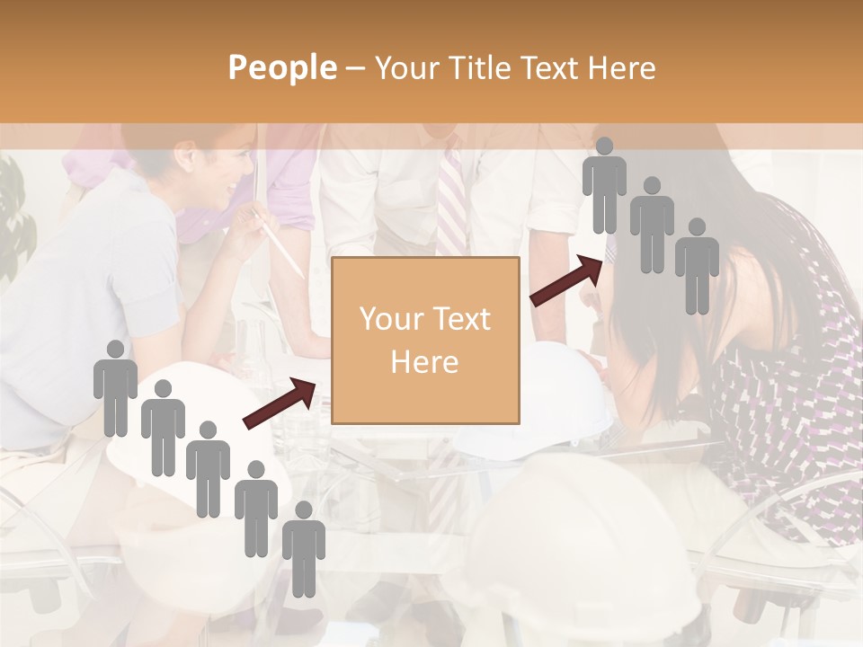 Success Worker People PowerPoint Template