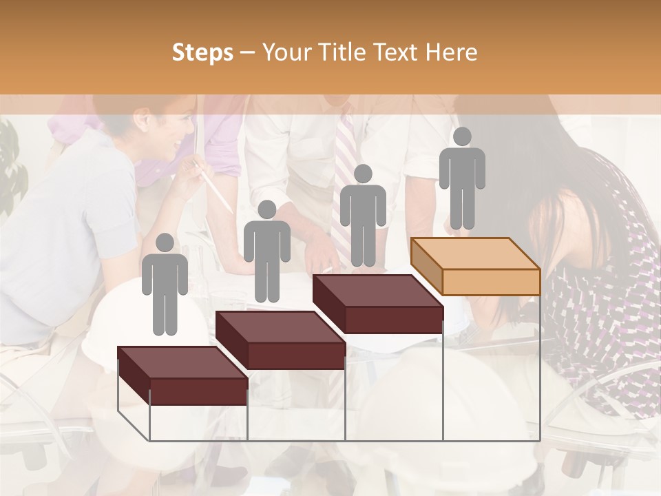 Success Worker People PowerPoint Template