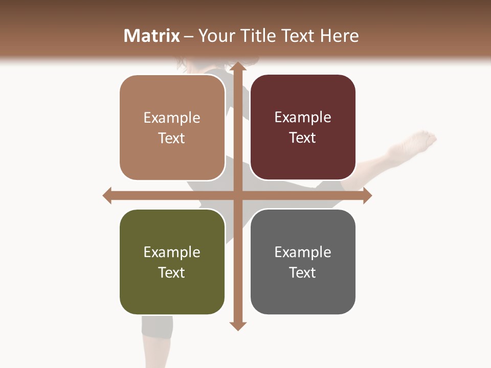 Color Temptation Stretching PowerPoint Template