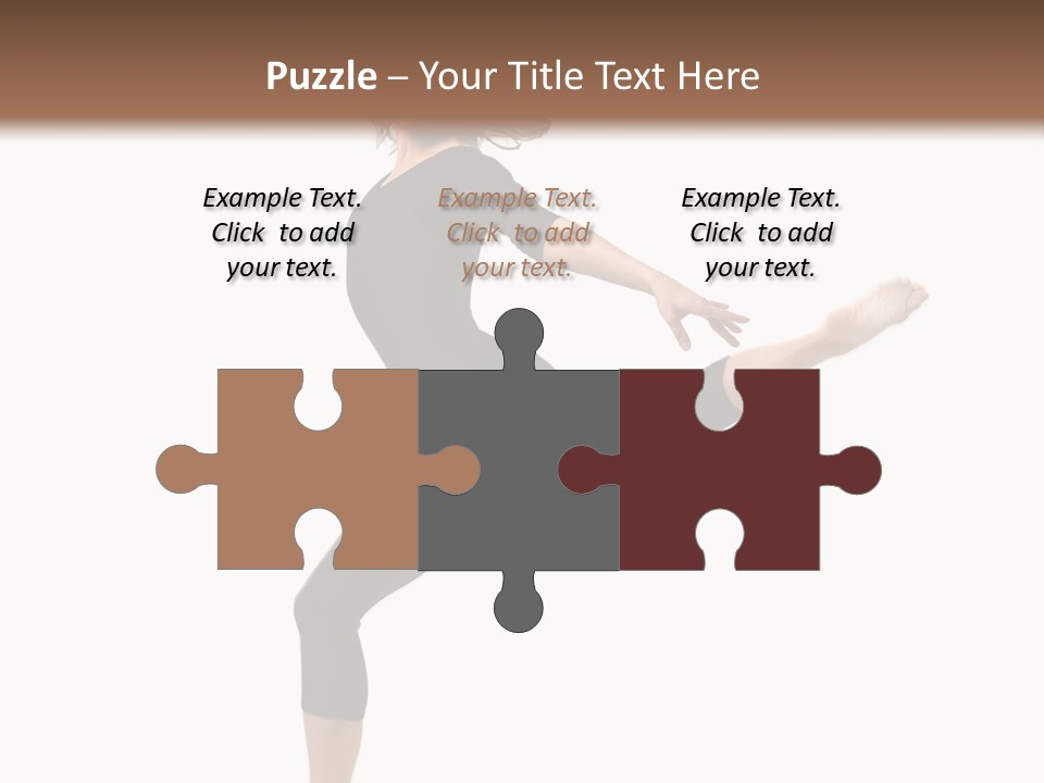 Color Temptation Stretching PowerPoint Template