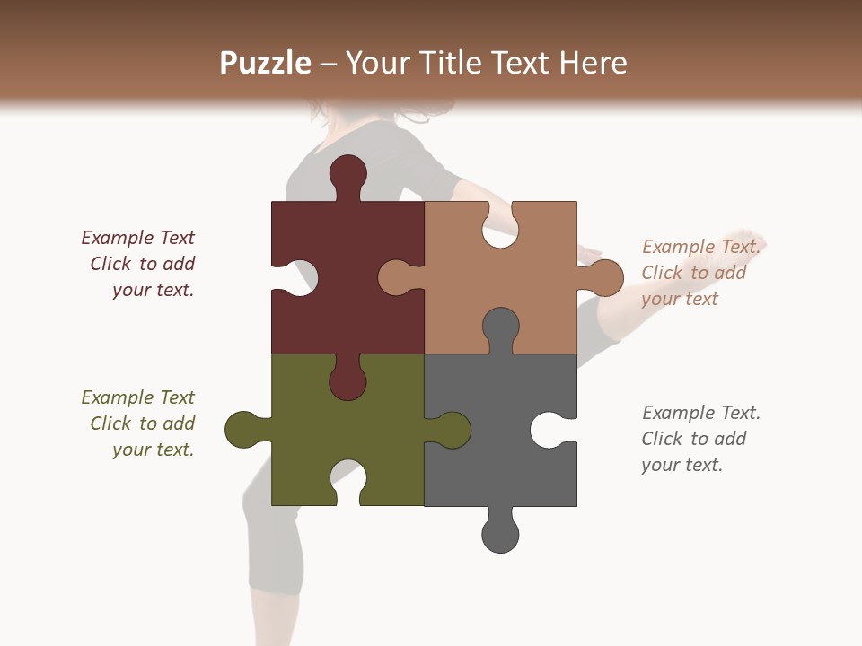 Color Temptation Stretching PowerPoint Template