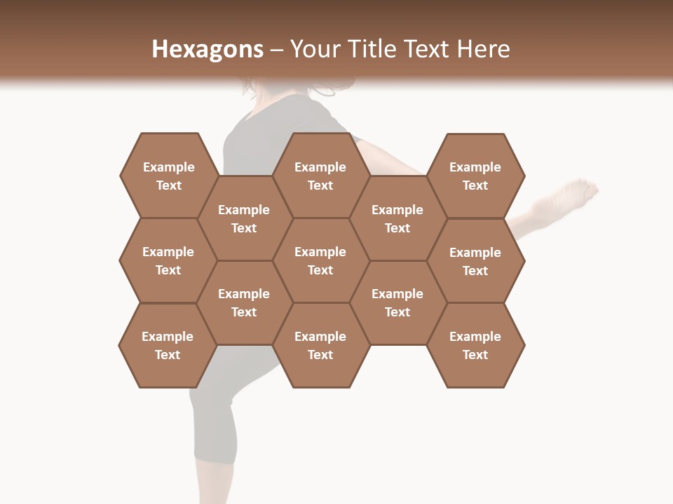 Color Temptation Stretching PowerPoint Template