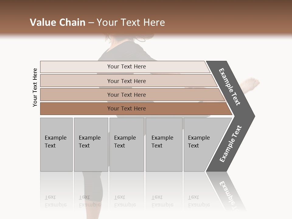 Color Temptation Stretching PowerPoint Template
