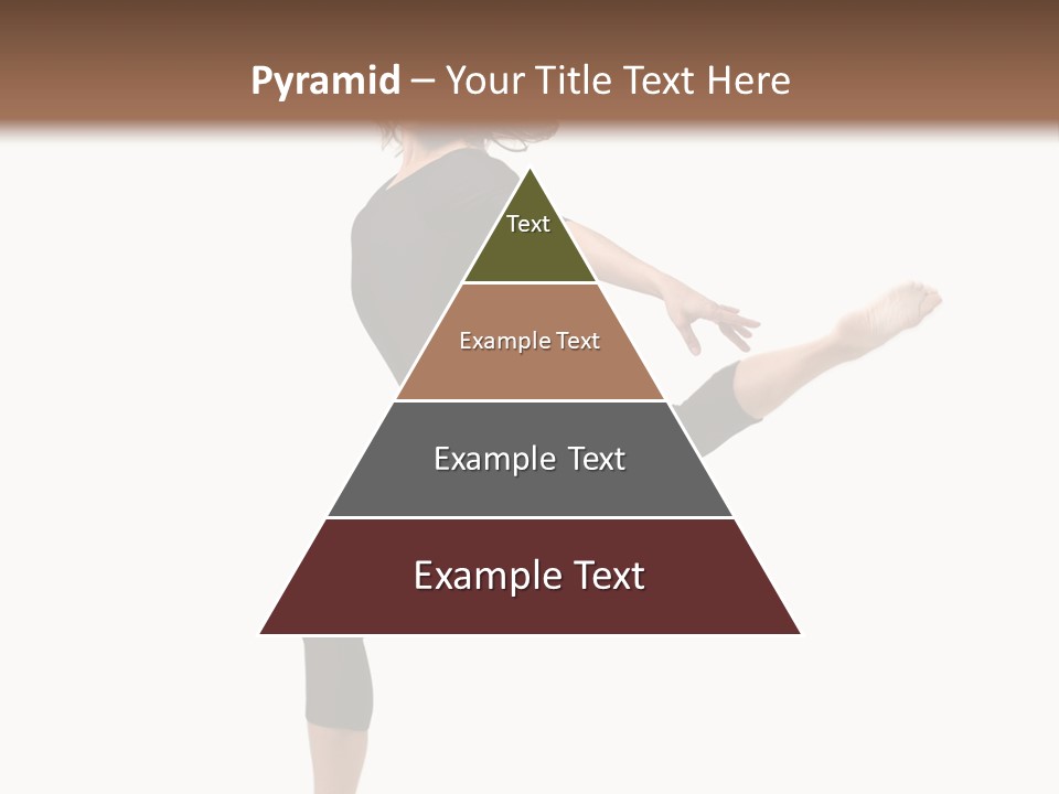 Color Temptation Stretching PowerPoint Template