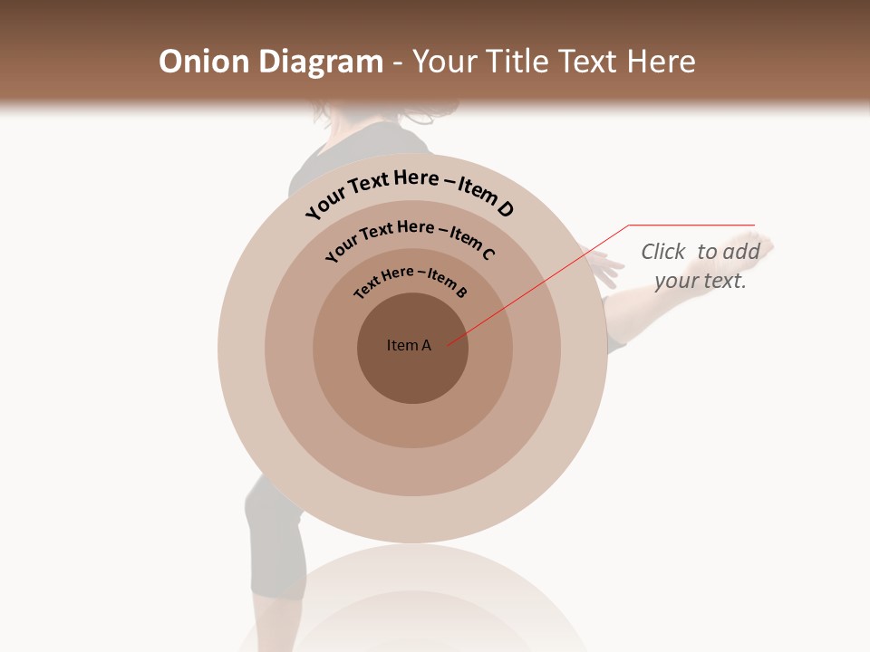 Color Temptation Stretching PowerPoint Template