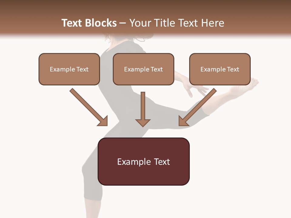 Color Temptation Stretching PowerPoint Template