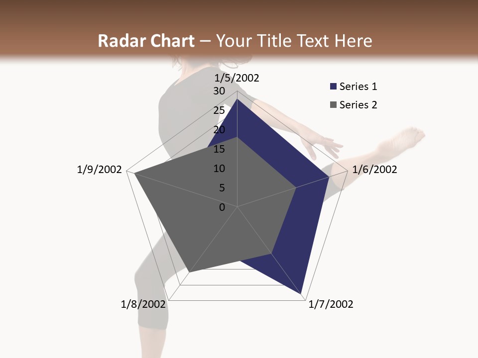 Color Temptation Stretching PowerPoint Template