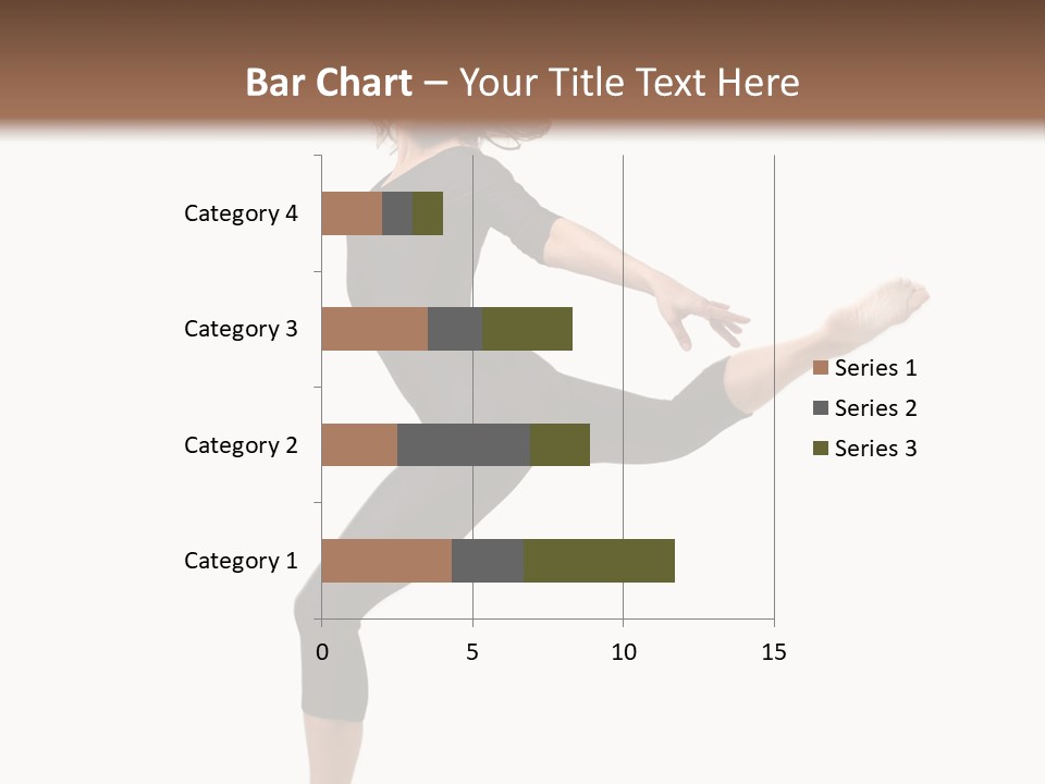 Color Temptation Stretching PowerPoint Template