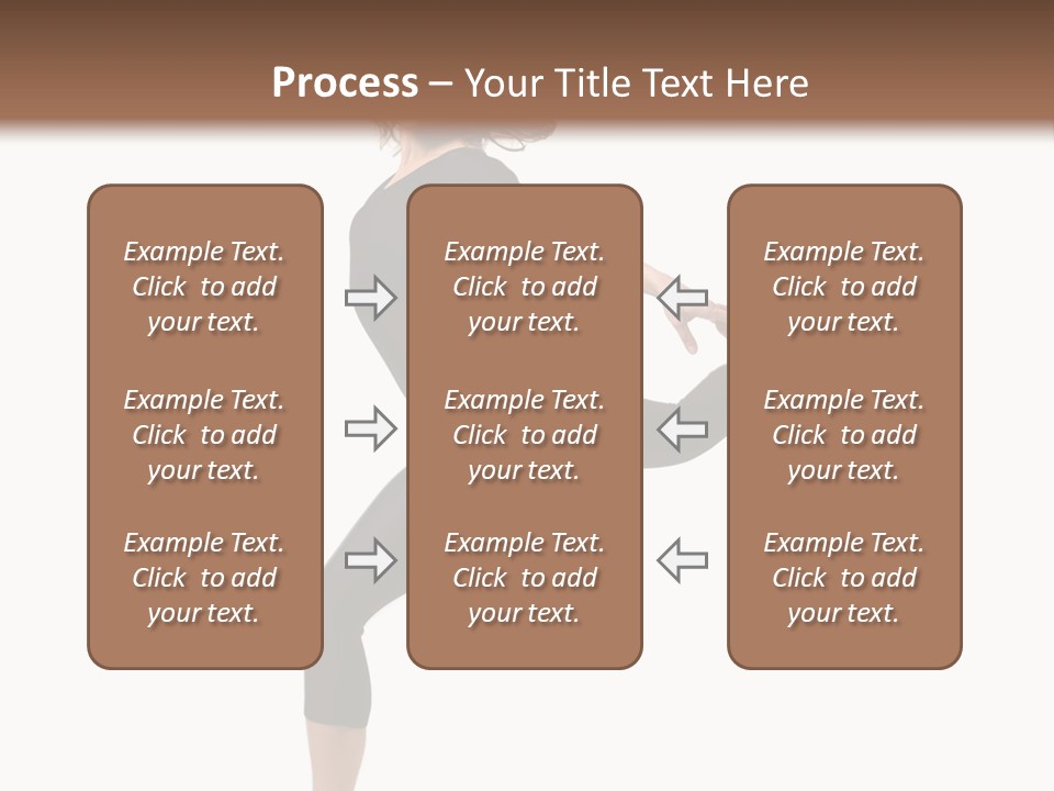 Color Temptation Stretching PowerPoint Template