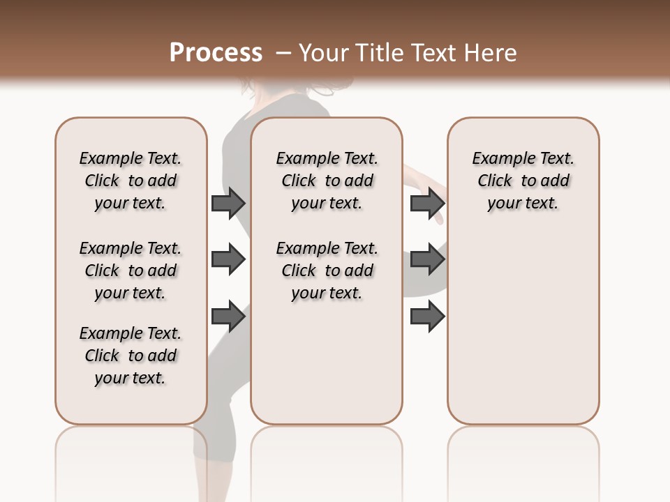 Color Temptation Stretching PowerPoint Template