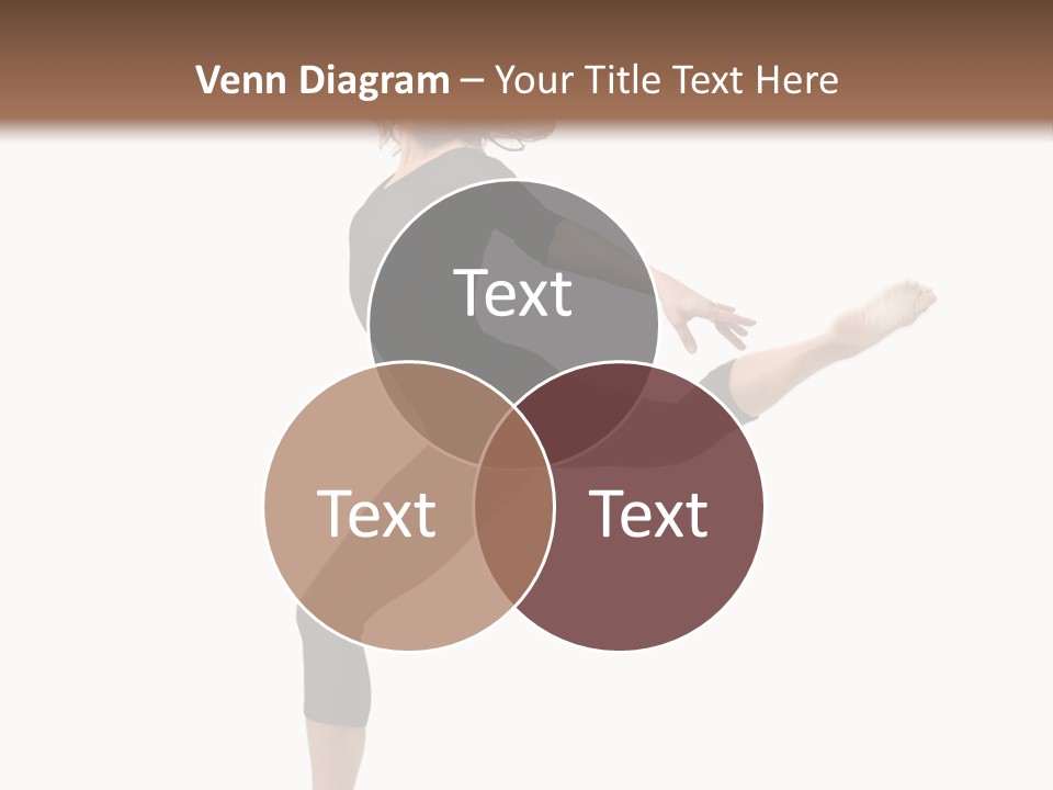 Color Temptation Stretching PowerPoint Template