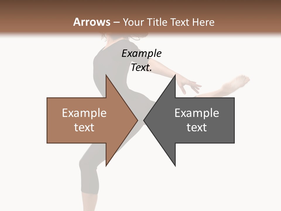 Color Temptation Stretching PowerPoint Template