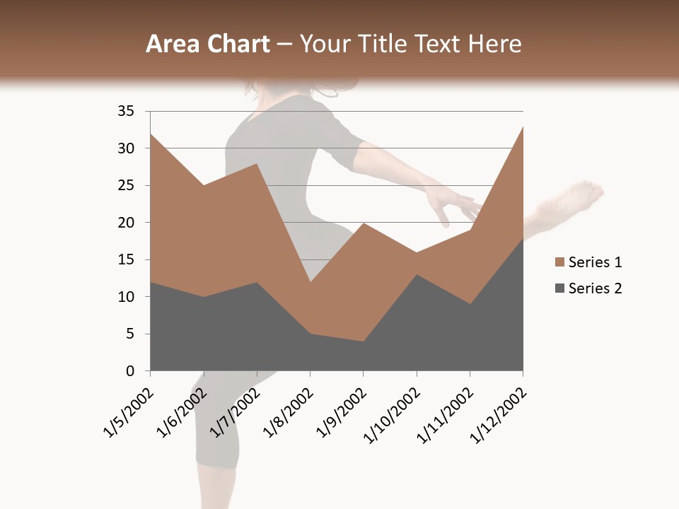 Color Temptation Stretching PowerPoint Template