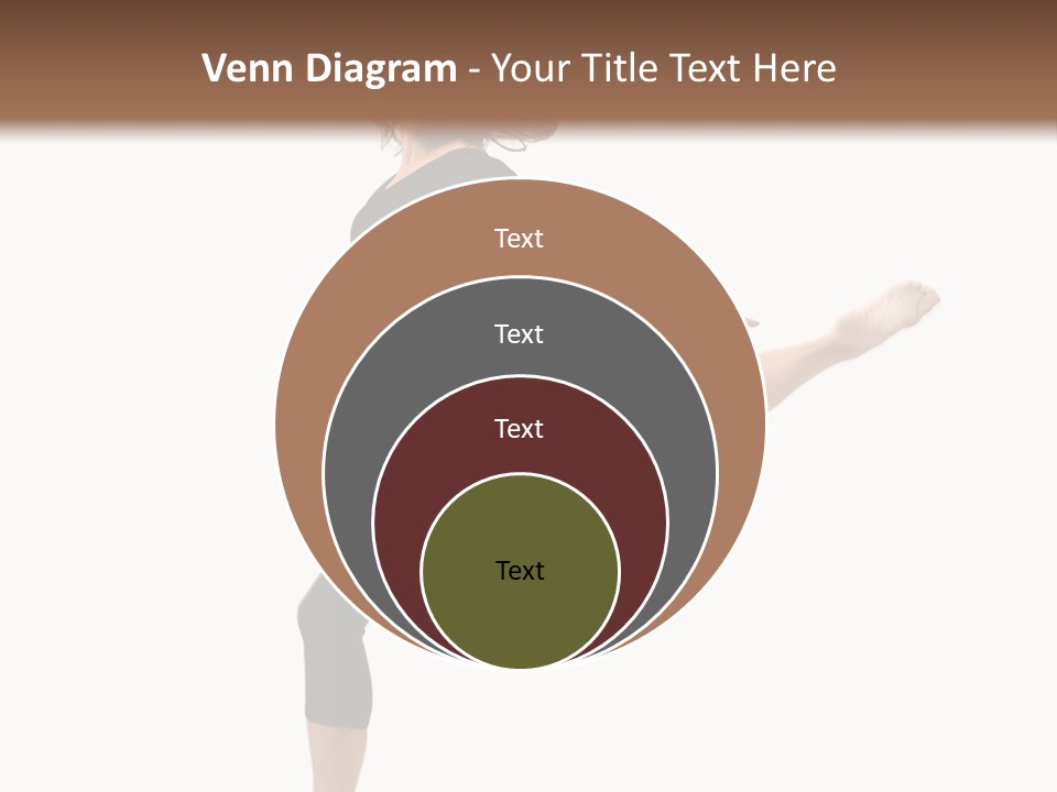 Color Temptation Stretching PowerPoint Template