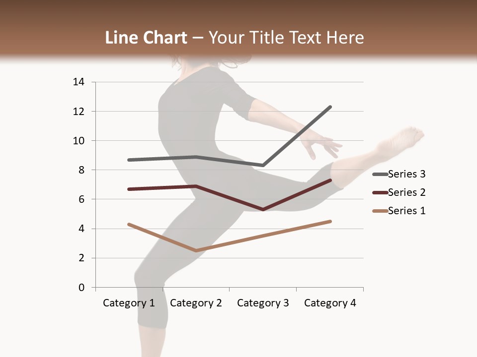 Color Temptation Stretching PowerPoint Template
