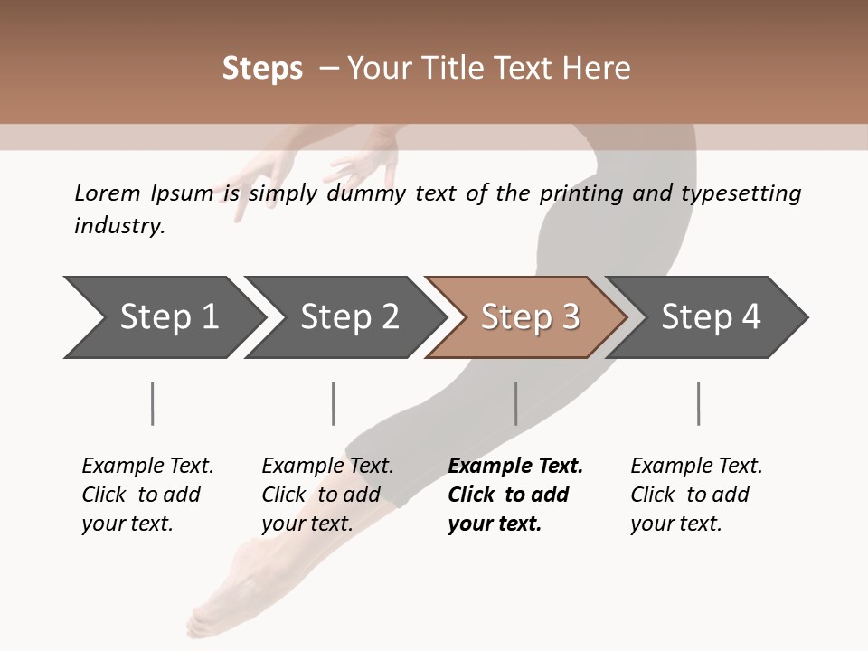 Color Action Active PowerPoint Template