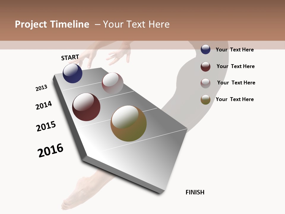 Color Action Active PowerPoint Template