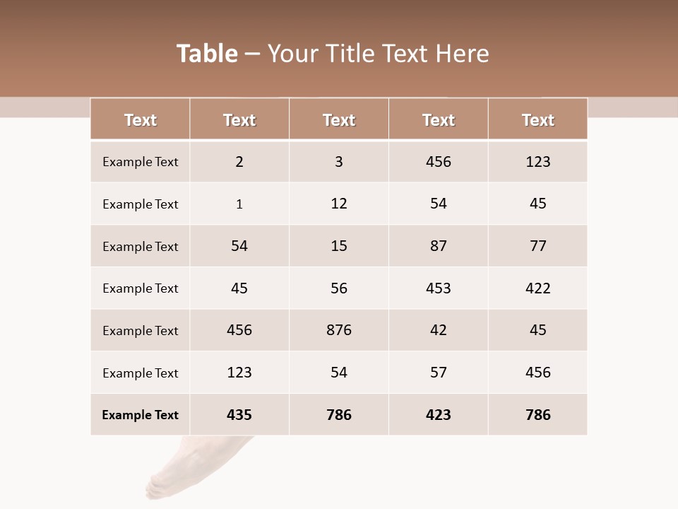 Color Action Active PowerPoint Template