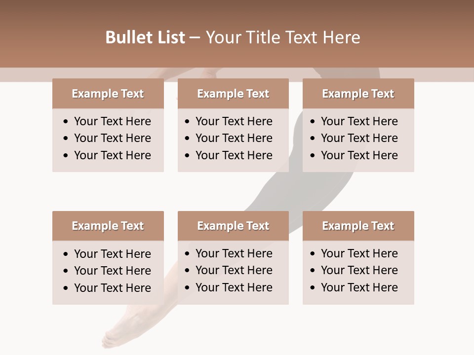 Color Action Active PowerPoint Template