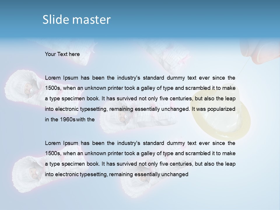 Child Dangerous Fun PowerPoint Template