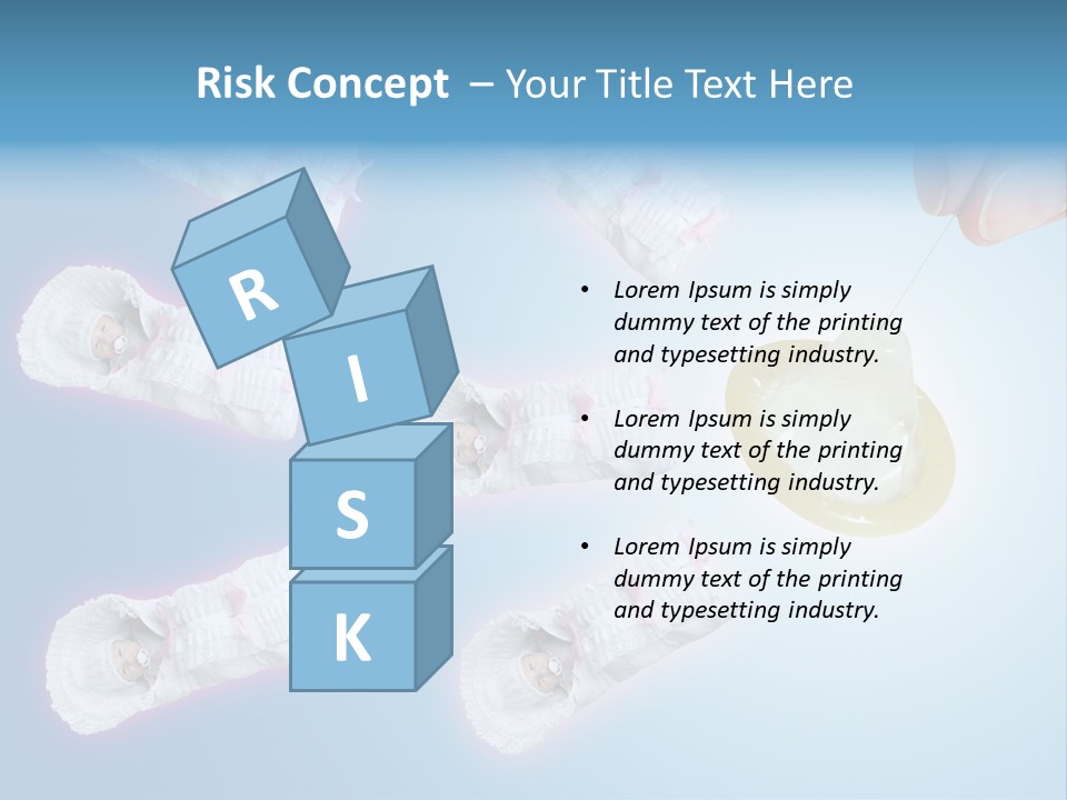 Child Dangerous Fun PowerPoint Template