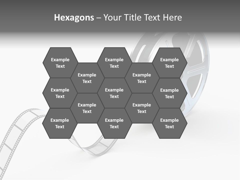 Render White Video PowerPoint Template