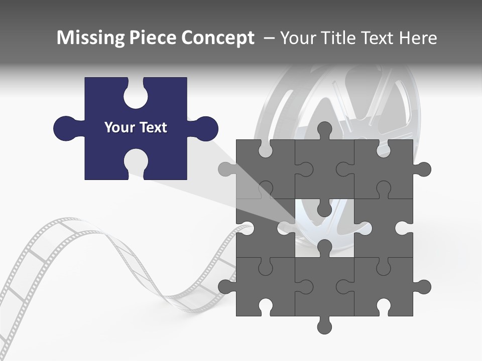 Render White Video PowerPoint Template