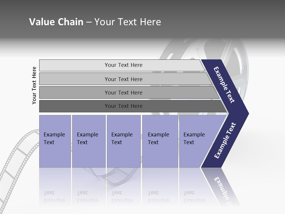 Render White Video PowerPoint Template