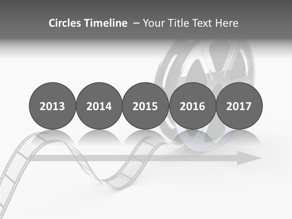 Render White Video PowerPoint Template