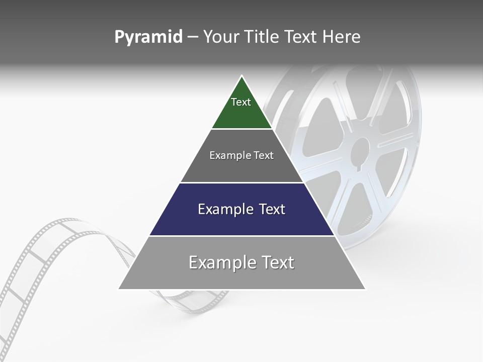 Render White Video PowerPoint Template