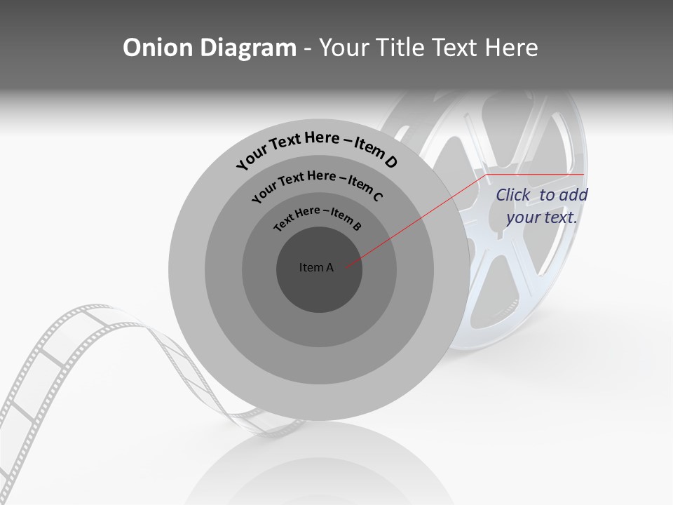 Render White Video PowerPoint Template