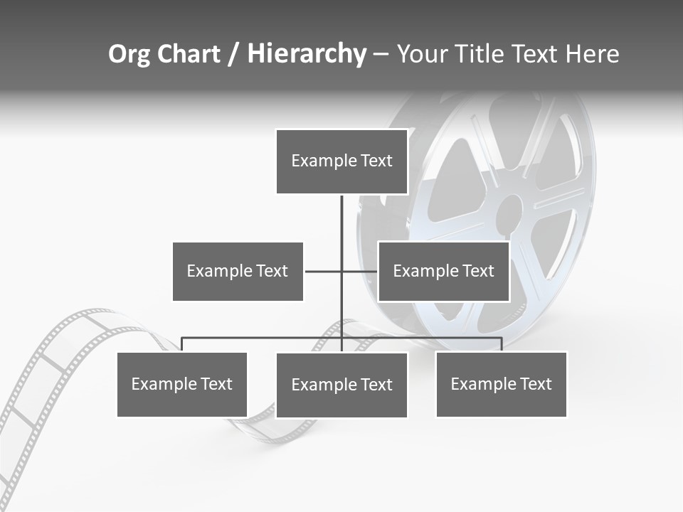 Render White Video PowerPoint Template