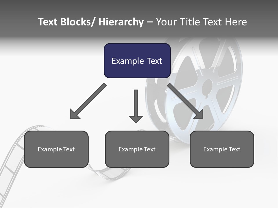 Render White Video PowerPoint Template