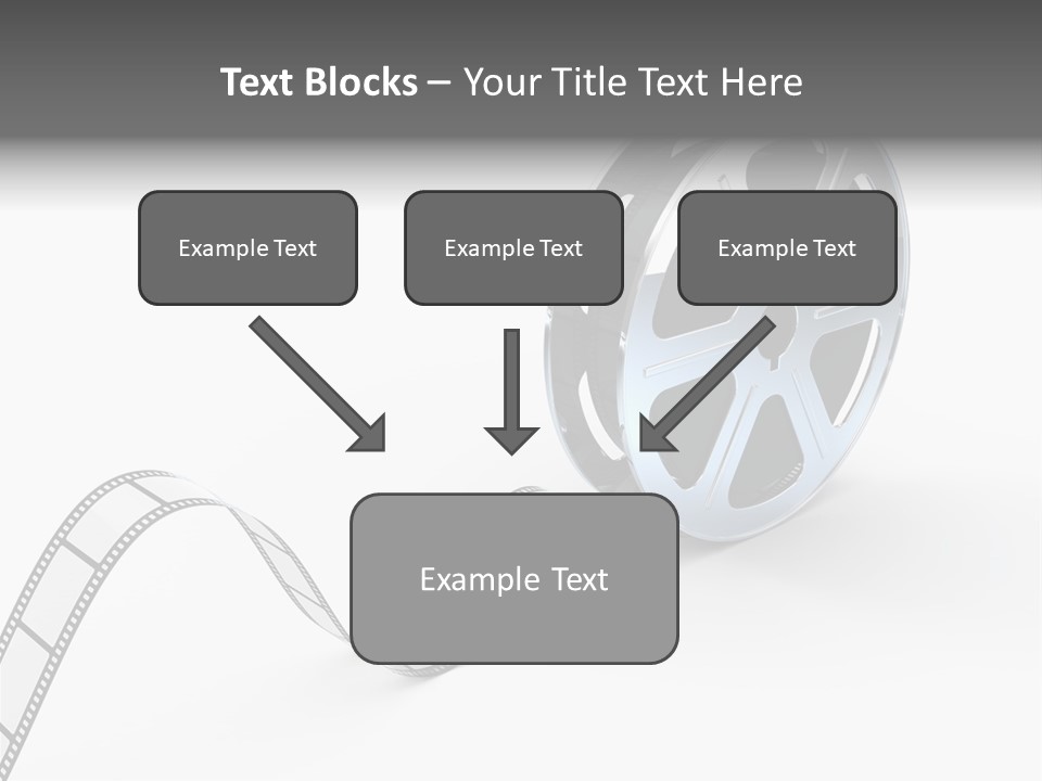 Render White Video PowerPoint Template