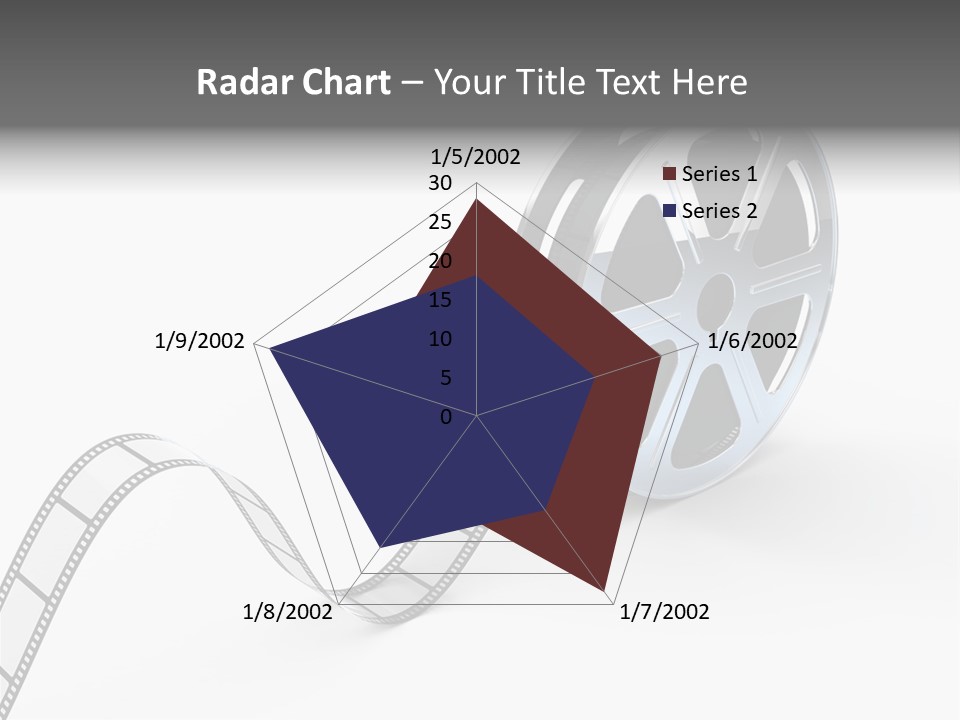 Render White Video PowerPoint Template