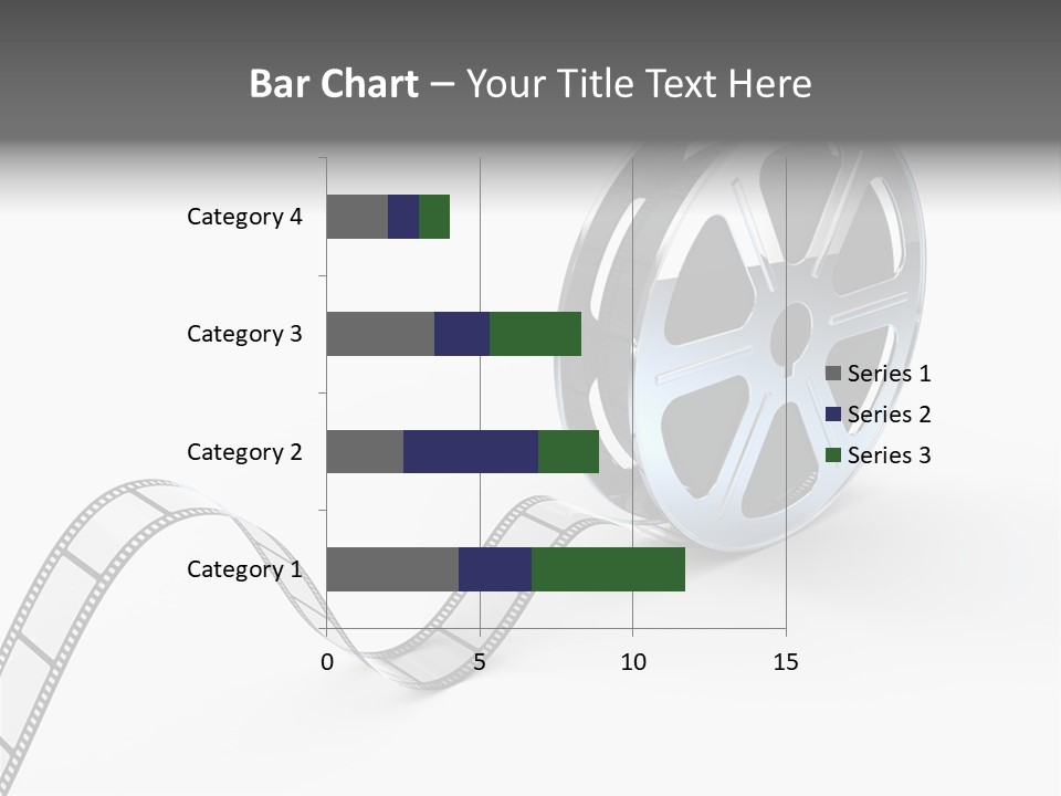 Render White Video PowerPoint Template