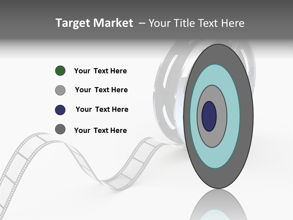 Render White Video PowerPoint Template