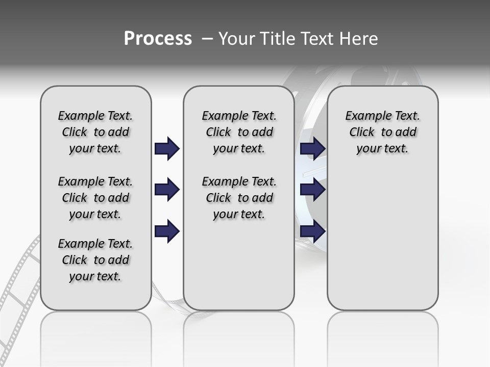 Render White Video PowerPoint Template
