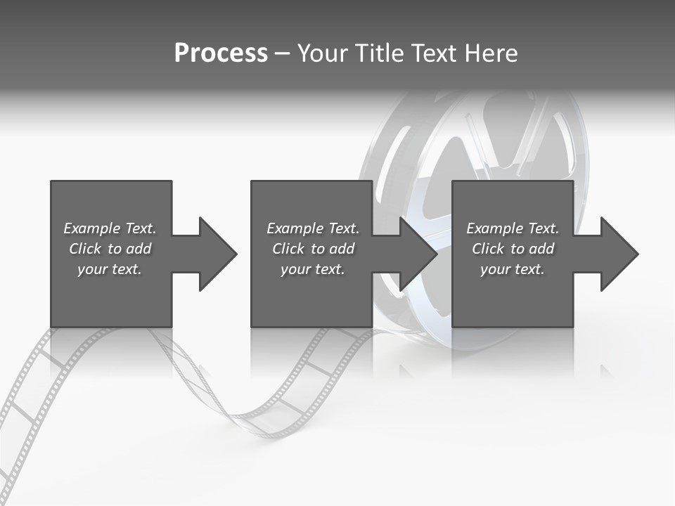 Render White Video PowerPoint Template