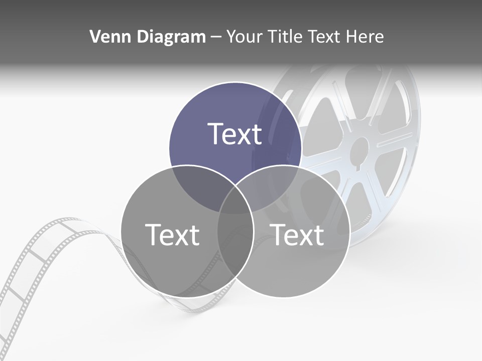 Render White Video PowerPoint Template