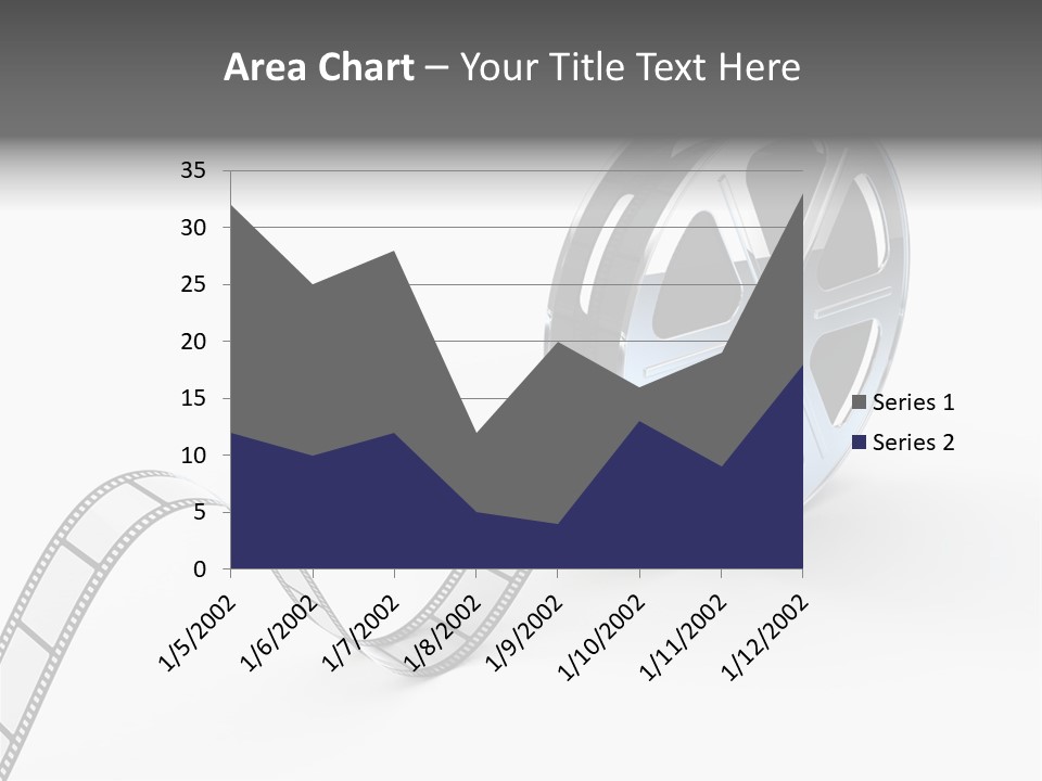 Render White Video PowerPoint Template