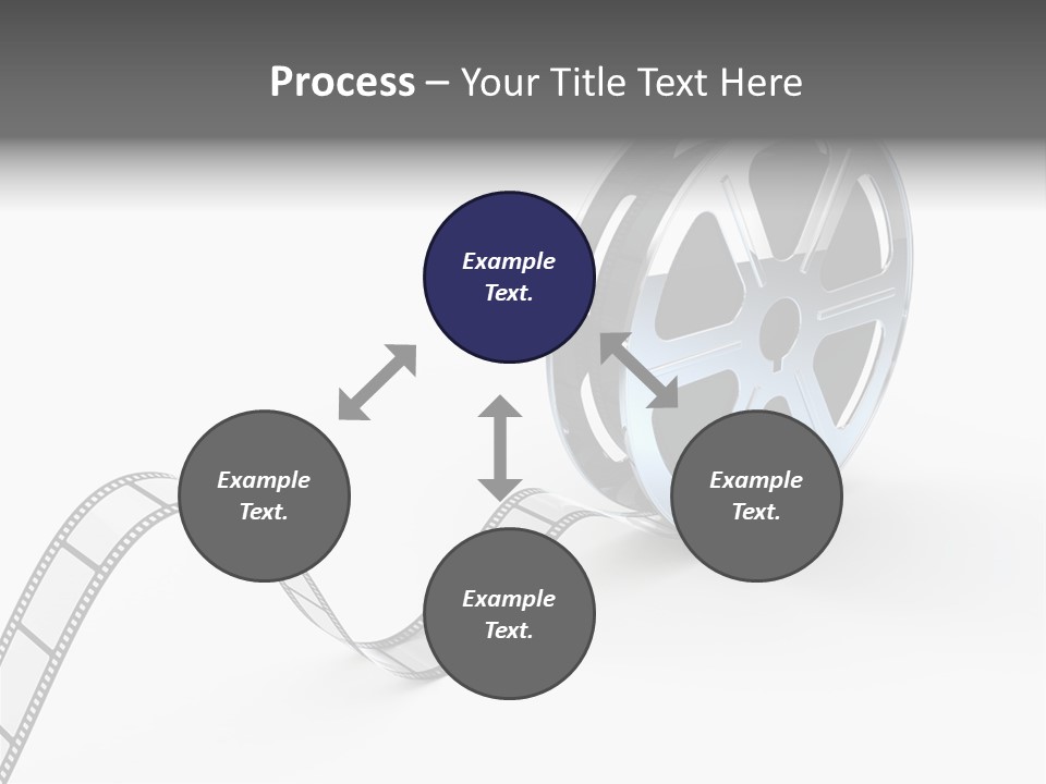 Render White Video PowerPoint Template