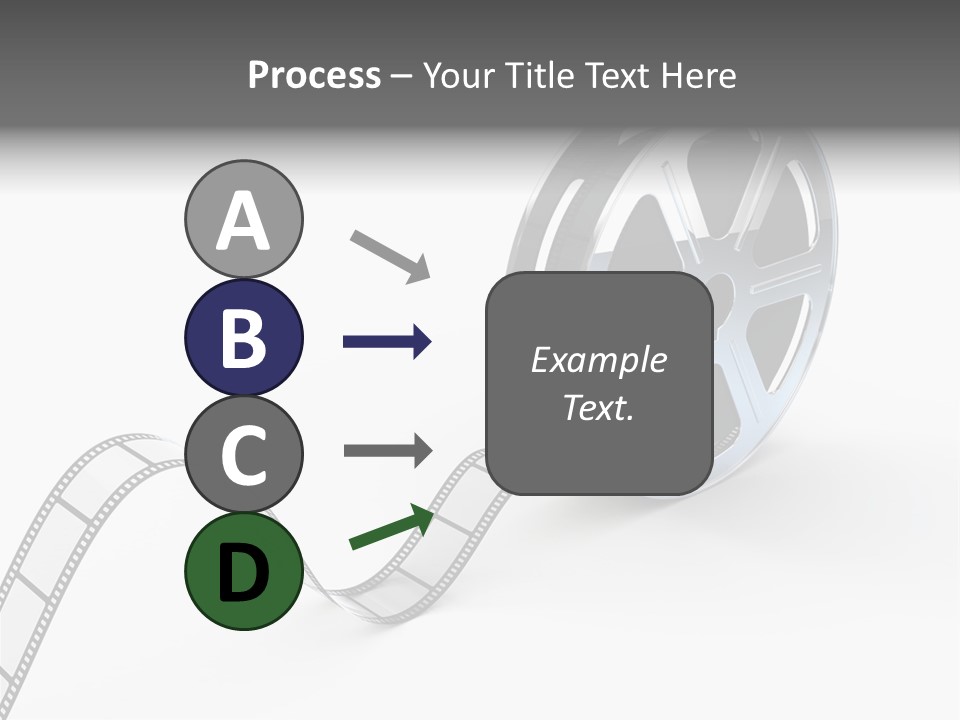 Render White Video PowerPoint Template