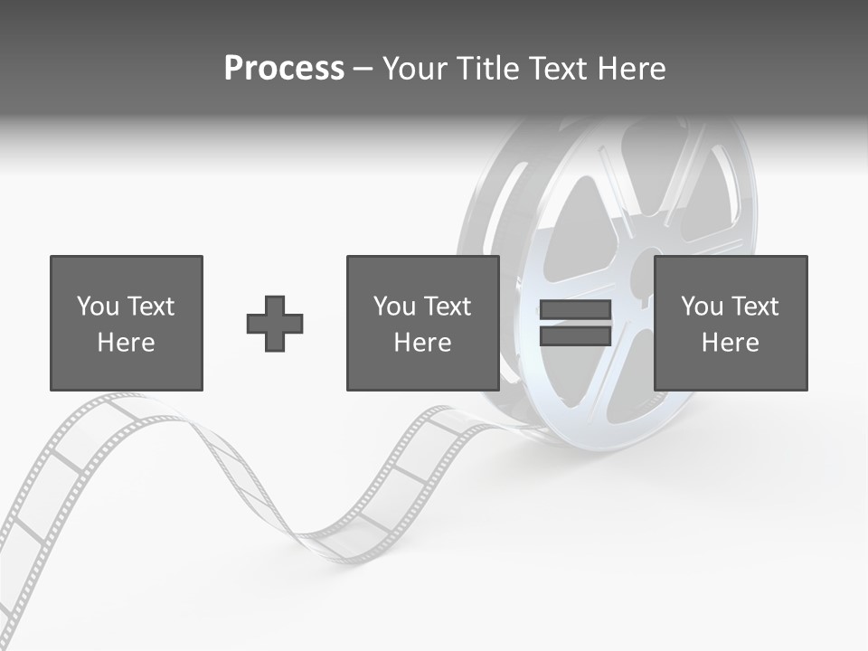 Render White Video PowerPoint Template