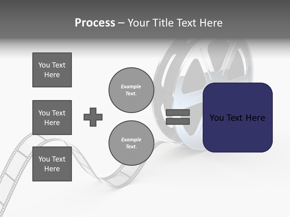 Render White Video PowerPoint Template