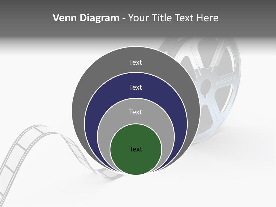 Render White Video PowerPoint Template