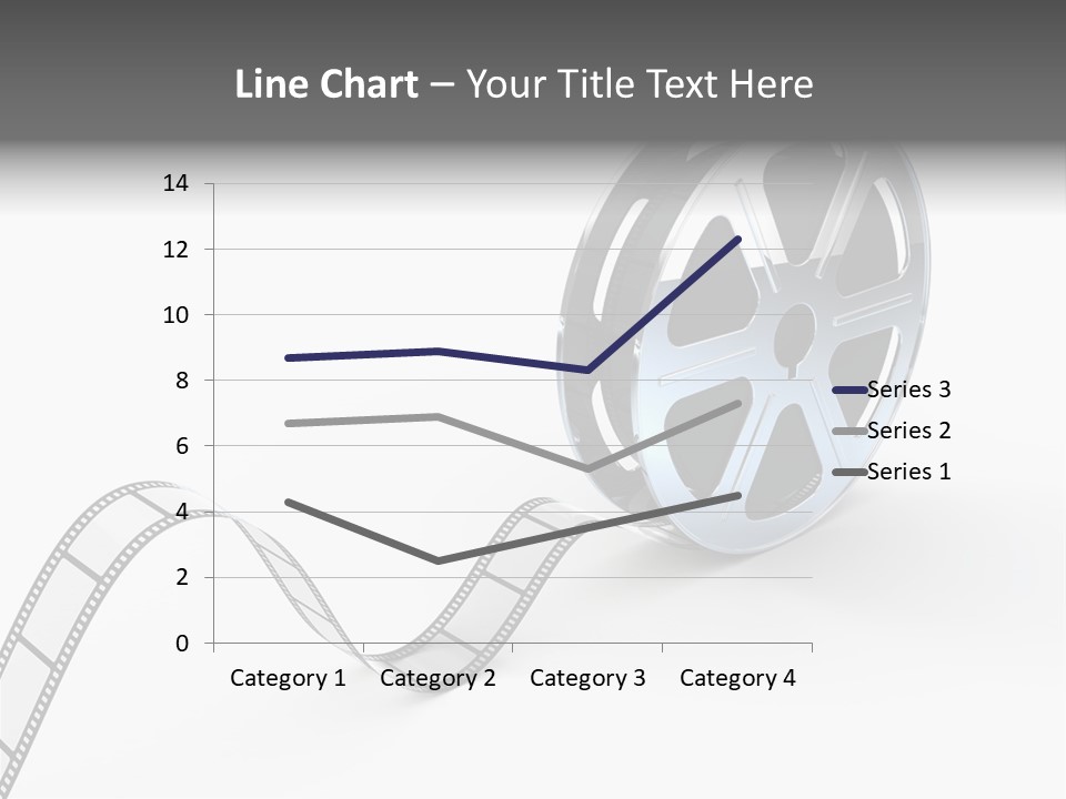 Render White Video PowerPoint Template